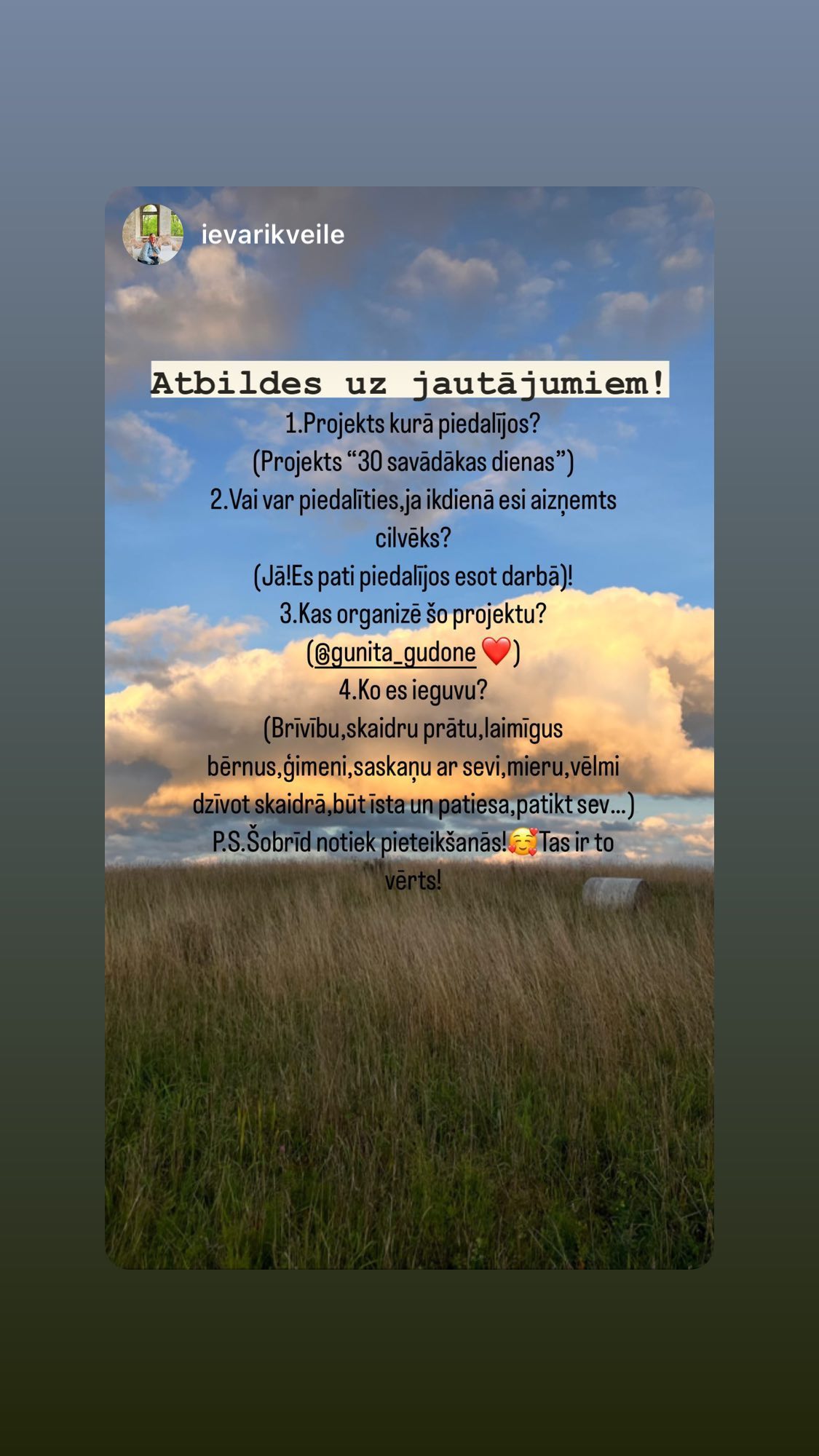 Atsauksme par Gunitu Gudoni